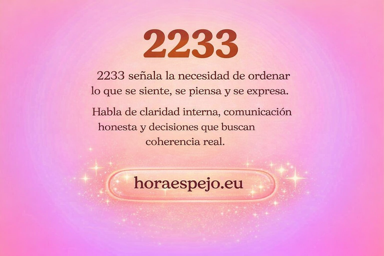 2233 significado espiritual