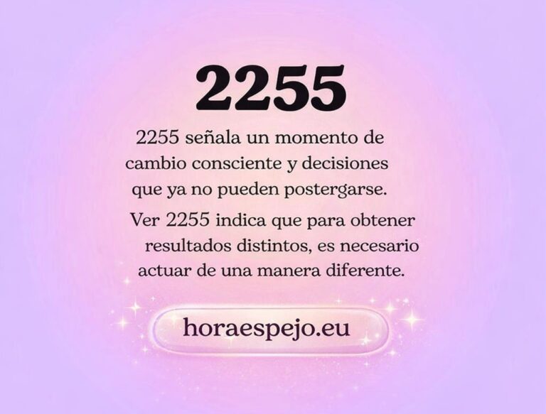 2255 significado espiritual