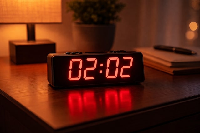 que significa 0202 en el reloj