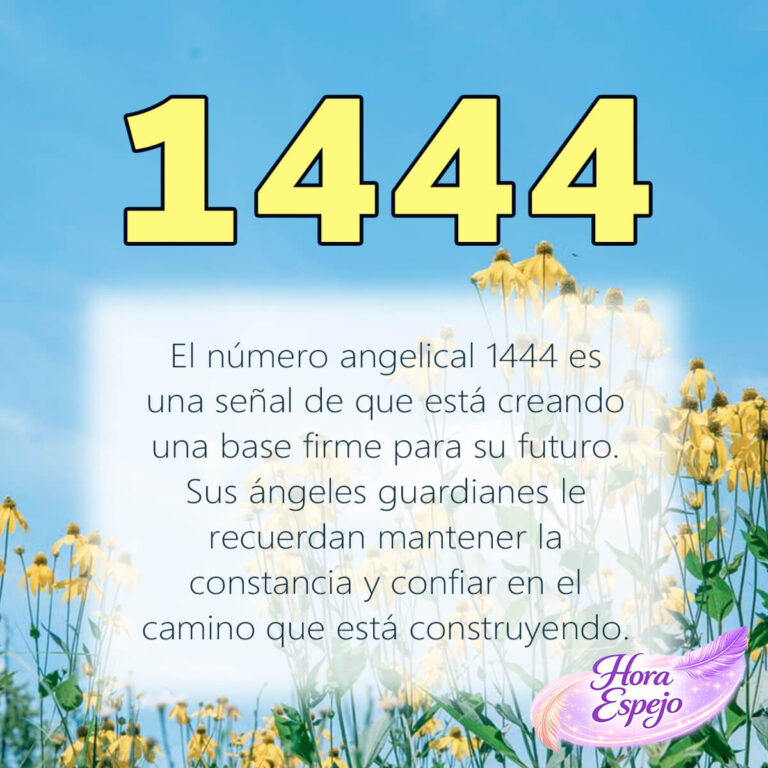 1444 significado espiritual