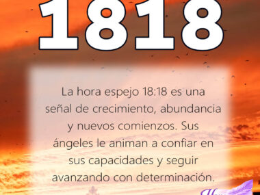 1818 hora espejo