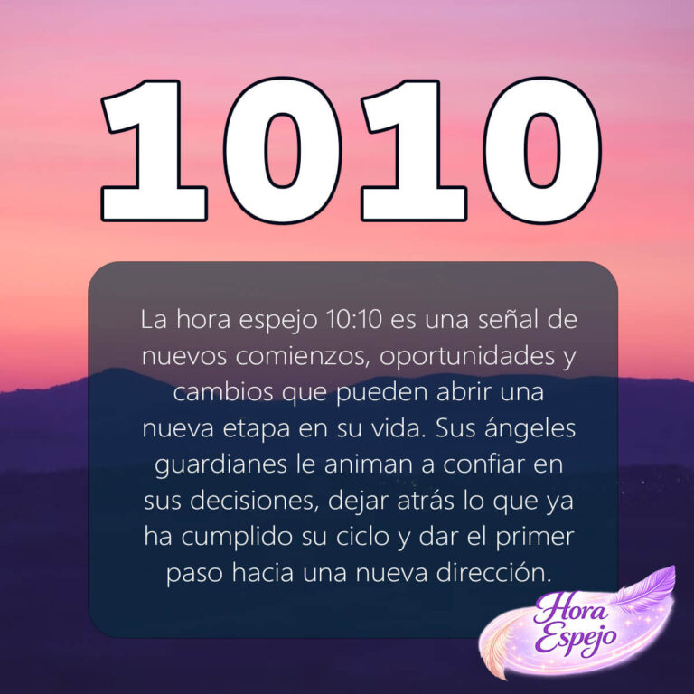 1010 hora espejo